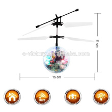 Летающую игрушку для продажи индукции летающий шар rc вертолет с светодиодные света